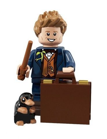 Boneco Compatível Lego Newt Scamander - Harry Potter (Edição Especial)