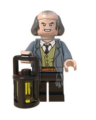 Boneco Compatível Lego Argo Filch - Harry Potter