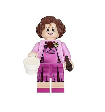 Boneco Compatível Lego Dolores Umbridge - Harry Potter