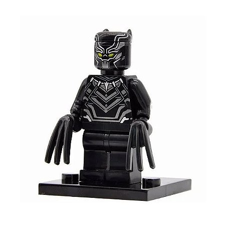 Boneco Pantera Negra Lego Compatível - Marvel