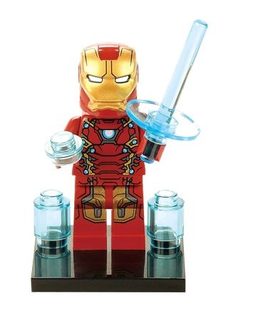 Boneco Homem de Ferro Lego Compatível - Marvel (Edição Especial)