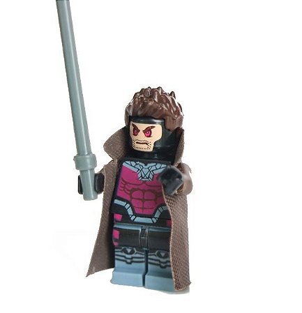 Mini Figura Compatível Lego Gambit X-MEN Marvel