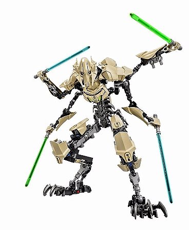 Boneco General Grievous Star Wars Lego Compatível 32 Cm (183 Peças)