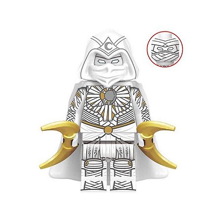 Boneco Cavaleiro da Lua Lego Compatível - Marvel (Edição Especial)