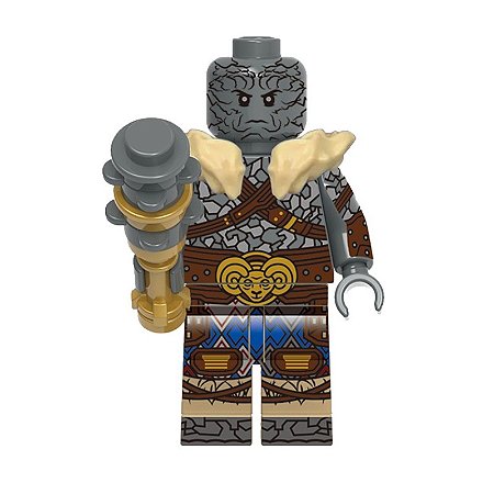 Boneco Korg - Thor Amor e Trovão Lego Compatível Marvel