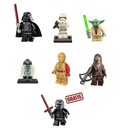 Kit Star Wars Lego Compatível - C/7 (Leve 7 Pague 6)