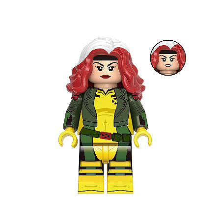 Boneco Vampira Lego Compatível - Marvel X-Men