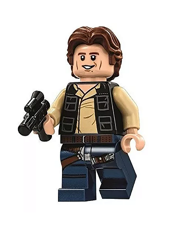 Boneco Han Solo Star Wars Lego Compatível