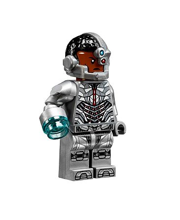 Boneco Cyborg Lego Compatível - Dc Comics