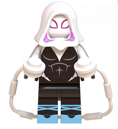 Boneco Aranha Fantasma Lego Compatível - Marvel (Gwen Stacy)