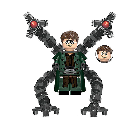 Boneco Doutor Octopus Lego Compatível - Marvel (Edição Deluxe)