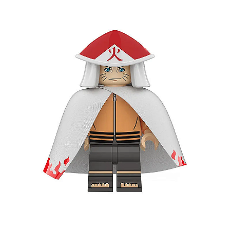 Boneco Naruto Hokage Lego Compatível