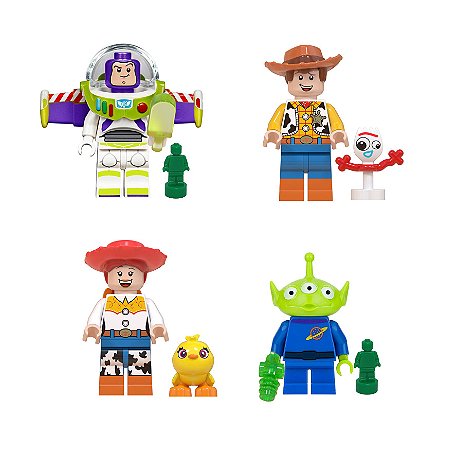 Kit Compatível Lego Toy Story c/4