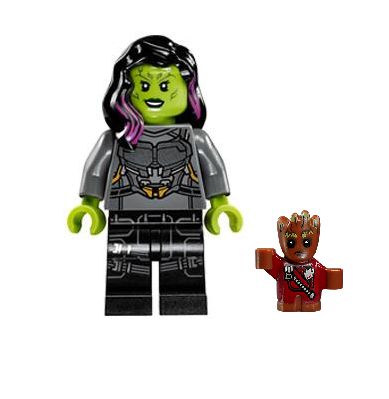 Boneco Gamora Lego Compatível - Guardiões da Galáxia (Edição Especial)