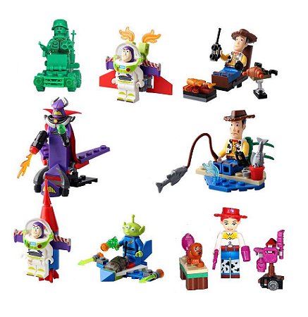 Kit Compatível Lego Toy Story c/8 (Edição Deluxe)