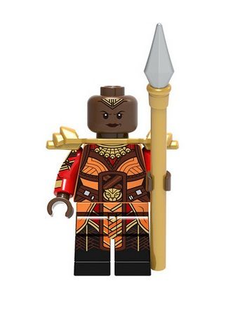 Boneco Okoye Lego Compatível - Pantera Negra Marvel (Edição Especial)
