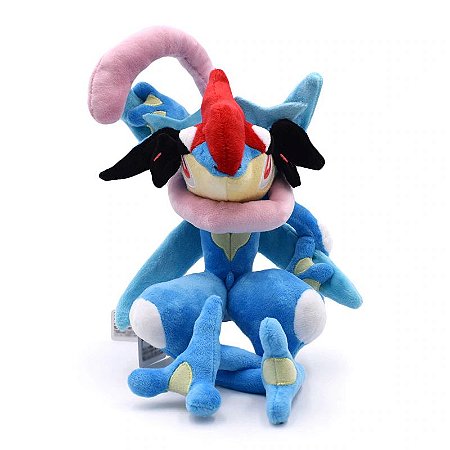 Pelúcia Greninja Shiny Pokémon - Vilarejo Pokémon