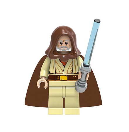 Boneco Obi-Wan Kenobi Star Wars Lego Compatível (Edição EP IV)