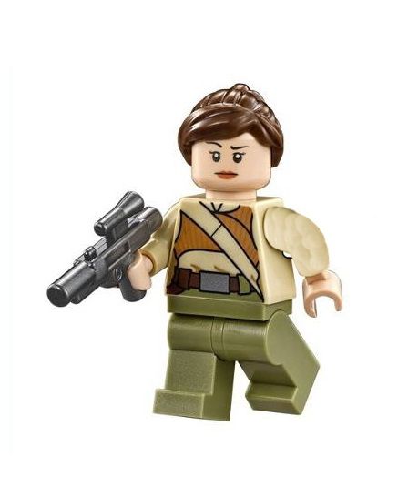 Boneco Soldada Resistência Star Wars Lego Compatível