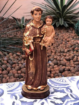 Imagem Religiosa Santo Antônio 20Cm