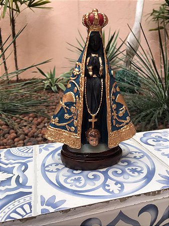 Imagem Religiosa Nossa Senhora Aparecida 20cm