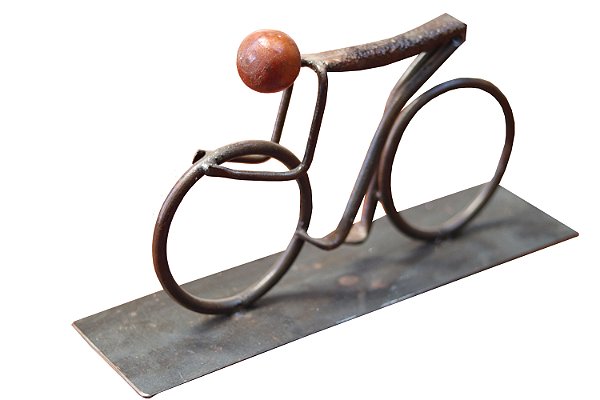 Escultura Ciclista