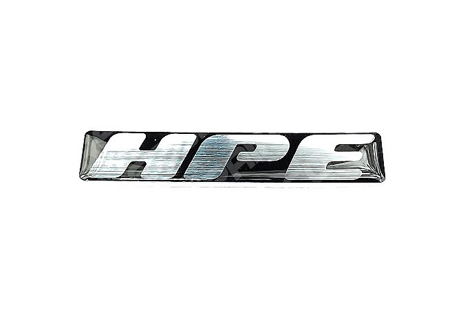 Emblema HPE tampa traseira Pajero Dakar - Original