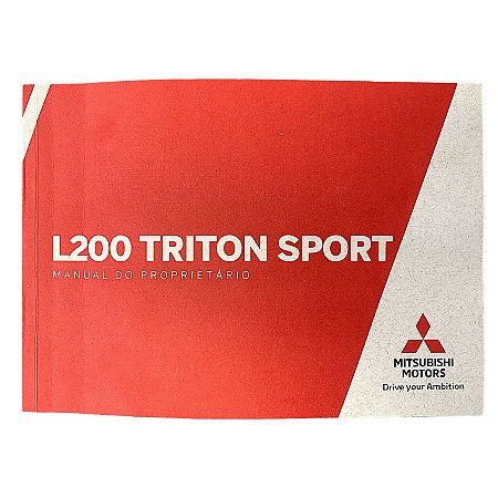 Manual Proprietario L200 Triton Sport 2017-2020 - Original