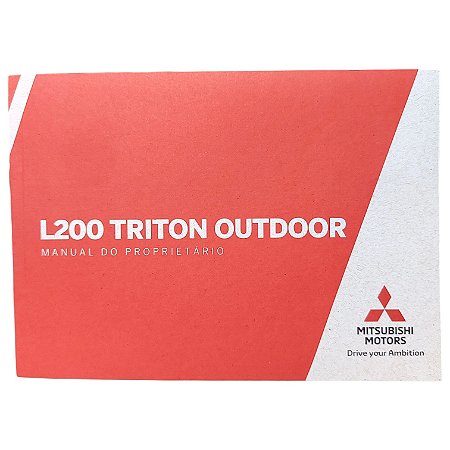 Manual Proprietario L200 Triton Sport Outdoor 17-21 Original