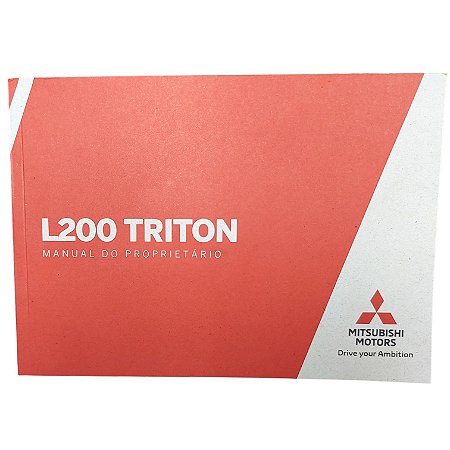 Manual Proprietario L200 Triton Sport 2020-2024 - Original