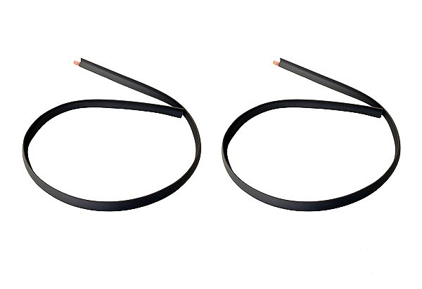 Par Borracha polaina parachoque traseiro Triton 07-17 - Original