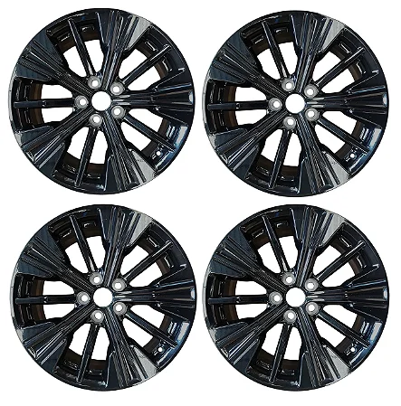 Roda Aluminio 18 X Preto Brilhante Eclipse Cross - Original Anunciar apenas KIT 4 - Original