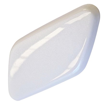Tampa Esguicho pintado Farol Outlander 16-19 direito Branco