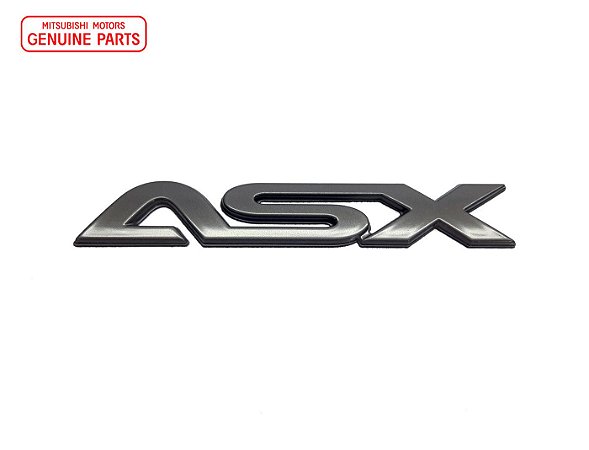 Emblema ASX Grafite tampa traseira - Original