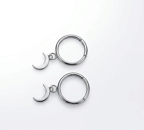 Brincos Titânio unisex