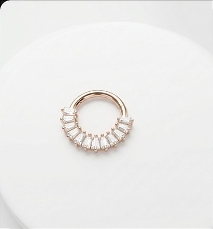 Argola Luxo Titânio