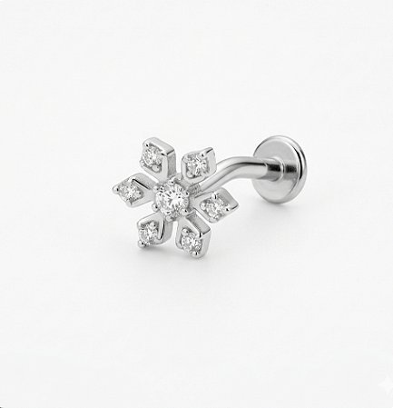 Piercing Umbigo Floating Titânio 10mm