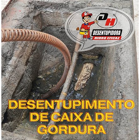 Desentupidora de caixa de gordura e esgoto em Mongaguá