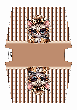 PAINEL NECESSARIE TRAPEZIO 0.1 - 12 Marrom