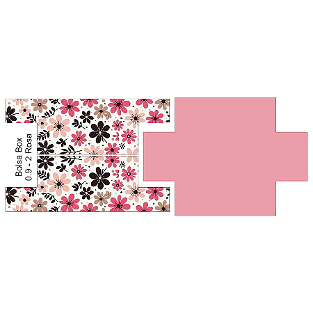 PAINEL BOLSA BOX 0.9 - 2 ROSA