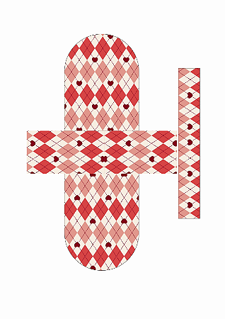 PAINEL MINI CHAVEIRO 1.0 - 1 VERMELHO