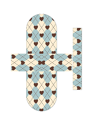 PAINEL MINI CHAVEIRO 1.0 - 2 AZUL