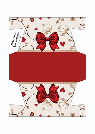 PAINEL NECESSARIE BOX TRAPEZIO 1.1 - 1 VERMELHO