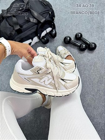 NEW BALANCE BRANCO/BEGE