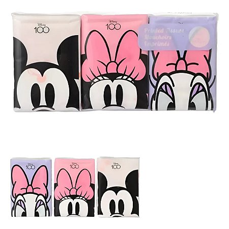 LENÇOS DA COLEÇÃO DISNEY MICKEY MINNIE MINISO