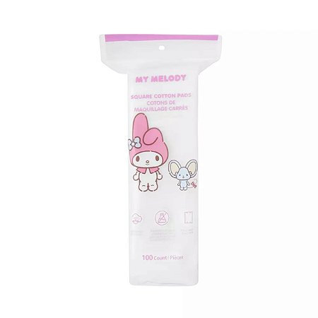 ALGODÃO QUADRADO MY MELODY 100 UNIDADES MINISO