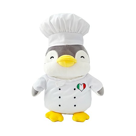 PELUCIA PINGUIM  - COZINHEIRO ITALIANO