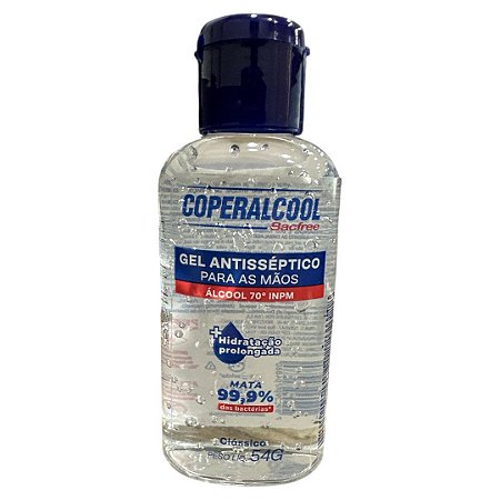 Gel Higienizador De Maos Coperalcool Bacfree Classico