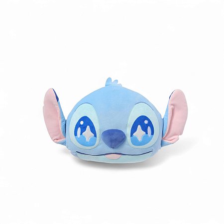 Almofada Pelúcia Stitch Cabeça Fofa Disney Original Miniso