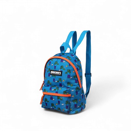 Mochila Infantil Escolar Minecraft Gamer Original Miniso